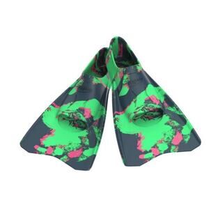 Speedo Kids' Swim Fin - Green Marble S